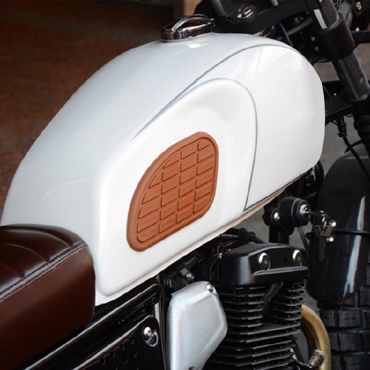 Easy to Install Motorcycle Tanks Pad with Wear Resistant Rubber Motorcycle Knee Grip Tanks Pads Motorcycle Accessories