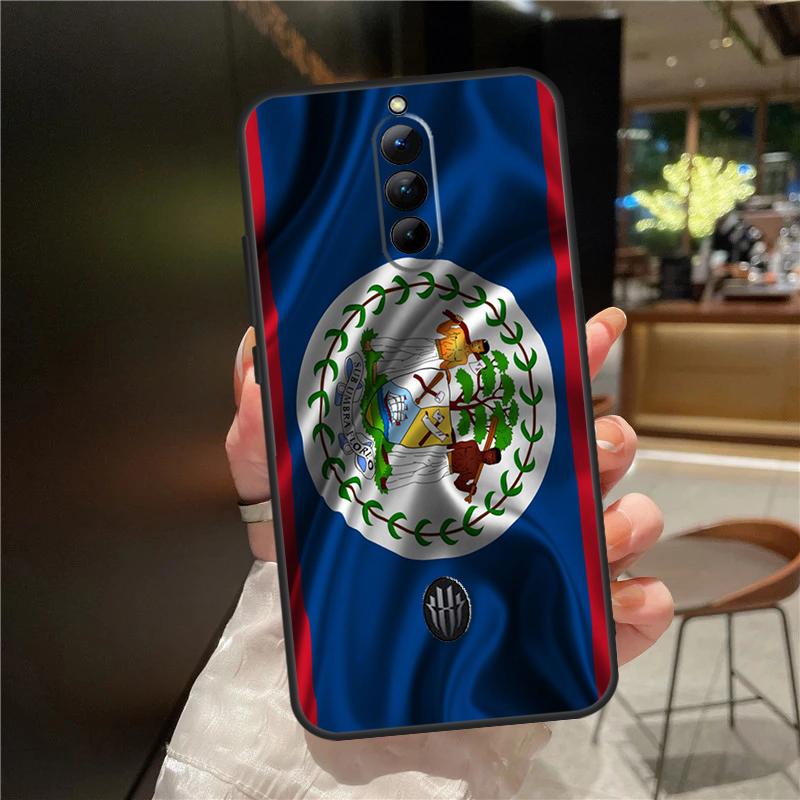 Чехол с флагом Белиза для ZTE Nubia Red Magic 8S 8 9 Pro Plus Red Magic 6 7 Pro 6S 7S Pro 5G 5S 6R Funda