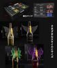 Butterfly LED Strobe Light Champagne Bottle Light Butterfly Night Light Colorful Glitter Rechargeable LED Champagne Topper Flash Stick Champagne RGB