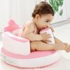 Надувное детское кресло Портативный детский диван Сиденье-тренажер для кормления Душа Игры Пляжа ПВХ Синий