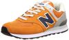 Кроссовки New Balance ML574 Размер (Оранжевый/Темно-синий, HJ2) 22.5cm (D)