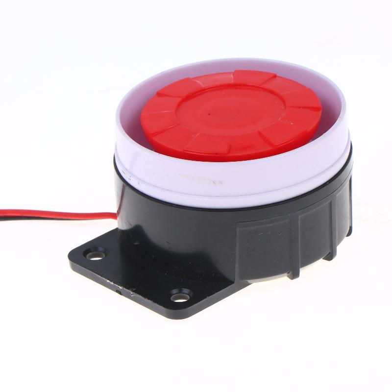 5-30V Mini Buzzer Alarm Horn 125dB High Decibel Police Siren for Car Home Shop Anti-Theft Security Alert