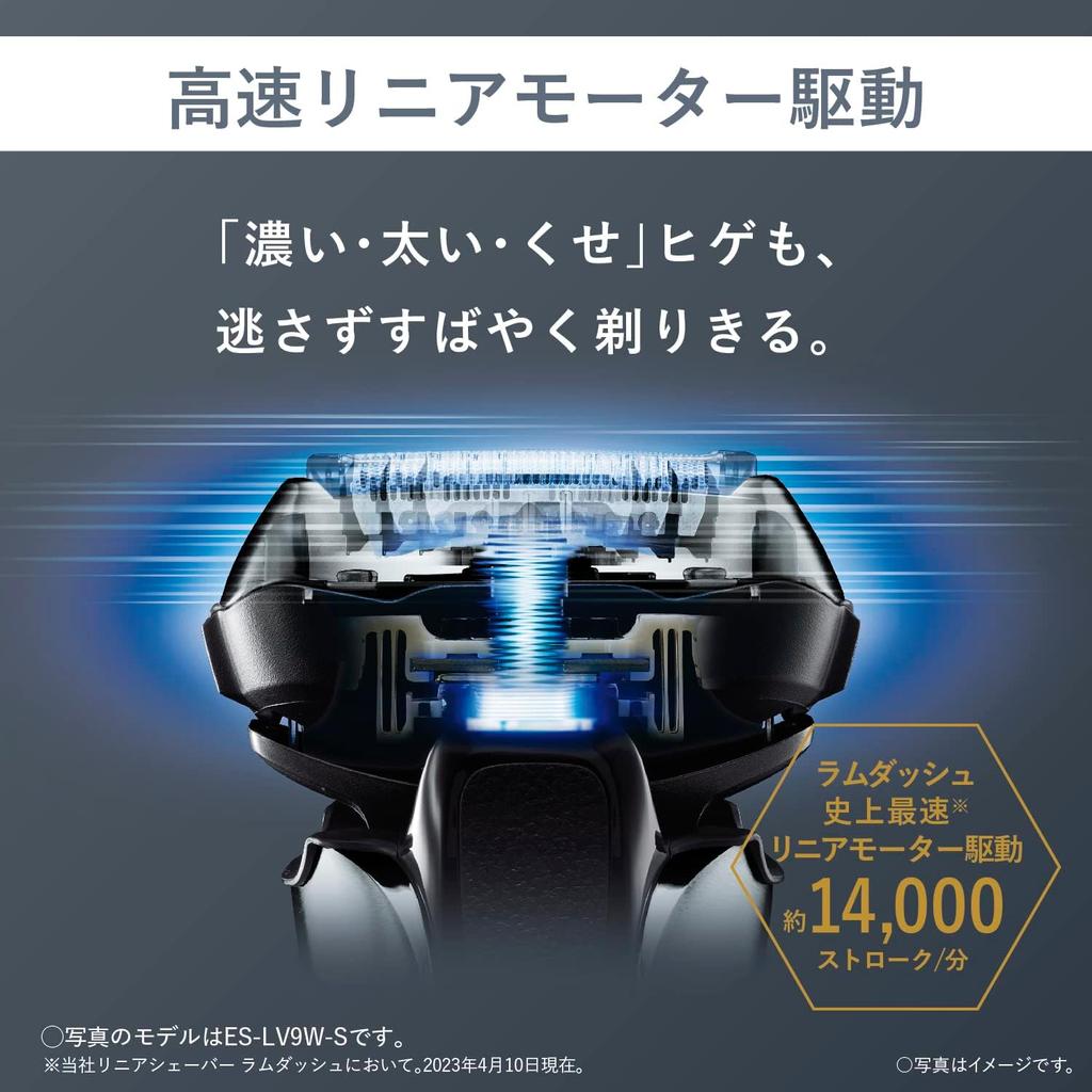 PanaSonic Lambda DaSh Pro Мужская Бритва 5 Лезвий Серебристая eS Lv5j S
