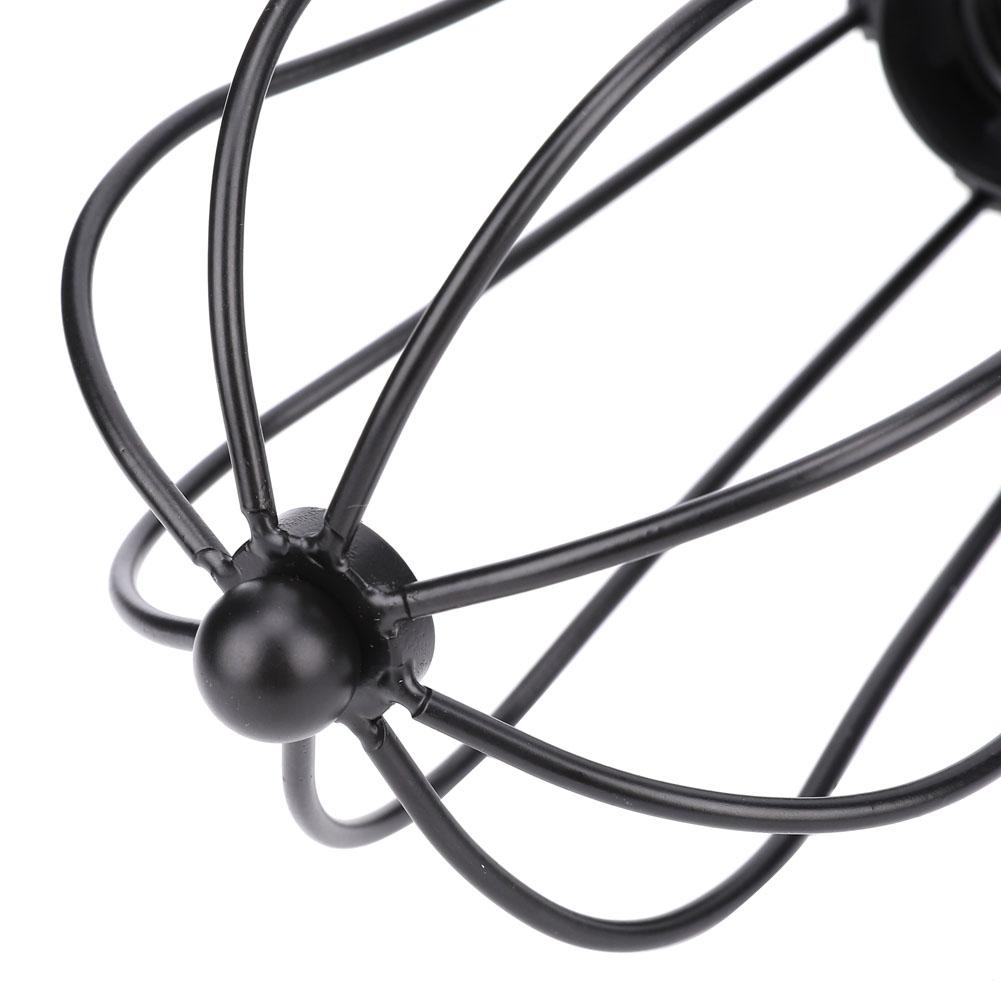 85-240V E26/E27 Wall Sconce Light Retro Style Wall Lamp Fixture for Bathroom Corridor Black