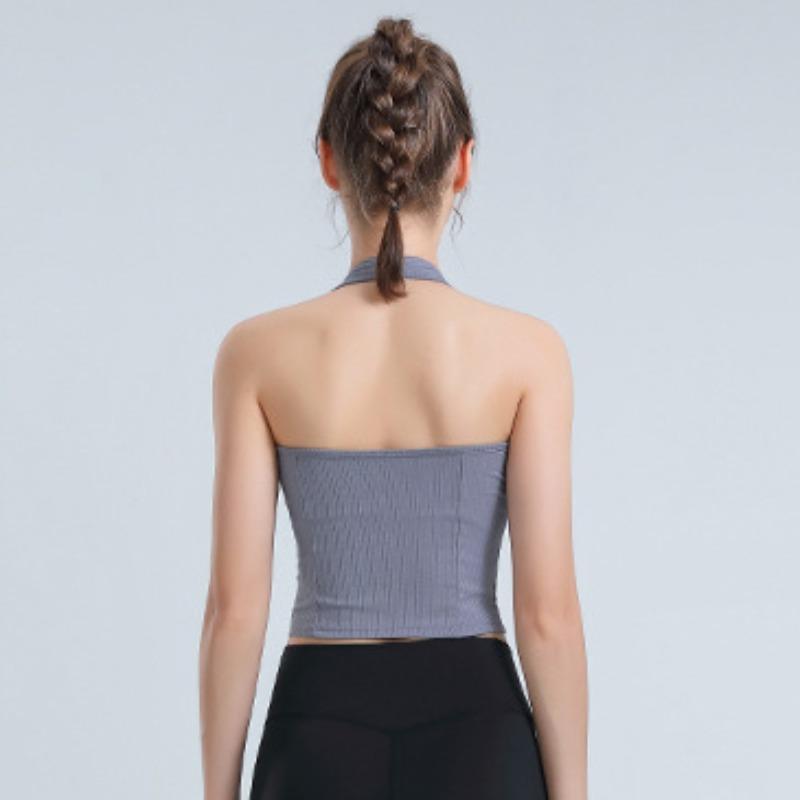 Противоударное спортивное нижнее белье для фитнеса для девочек, закрывающее пороки груди, формирующее бюстгальтер для йоги, тонкие дышащие майки для внешнего ношения