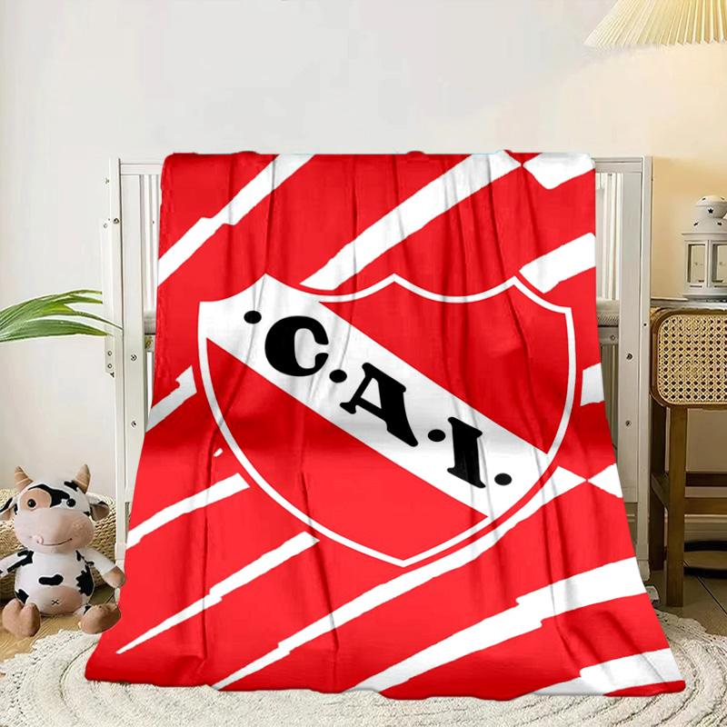 Club Atletico Independiente Portable Blanket/Soft Blanket Bedding Blanket Suitable for Travel Camping Living Rooms Offices Sofas Fan Gifts