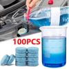 Автомобильный очиститель лобового стекла Шипучая таблетка Твердый очиститель Ветровое стекло Стеклоочиститель Пыль Стеклоочиститель Инструмент для мытья автомобиля Автомобильные аксессуары