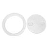 6in Deck Plate Inspection Hatch Cover Round White NonSlip AntiAging AntiCorrosion UV Resistant