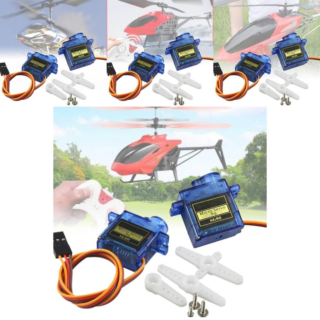 Sg90 9g Servo Lightweight High Precision Rc Model Airplane Small Robot Motor