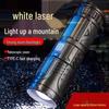 USB-фонарик LED высокой мощности - Сверхъяркий, для самообороны, для улицы, для походов, для патрулирования, Белый лазерный свет