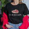 Funny Butcher Gift Meat Cutter Shirt Meat Lover Gift Tbone Steak So We Meat Again Unisex Tee Cotton Shirts Graphic T Shirts