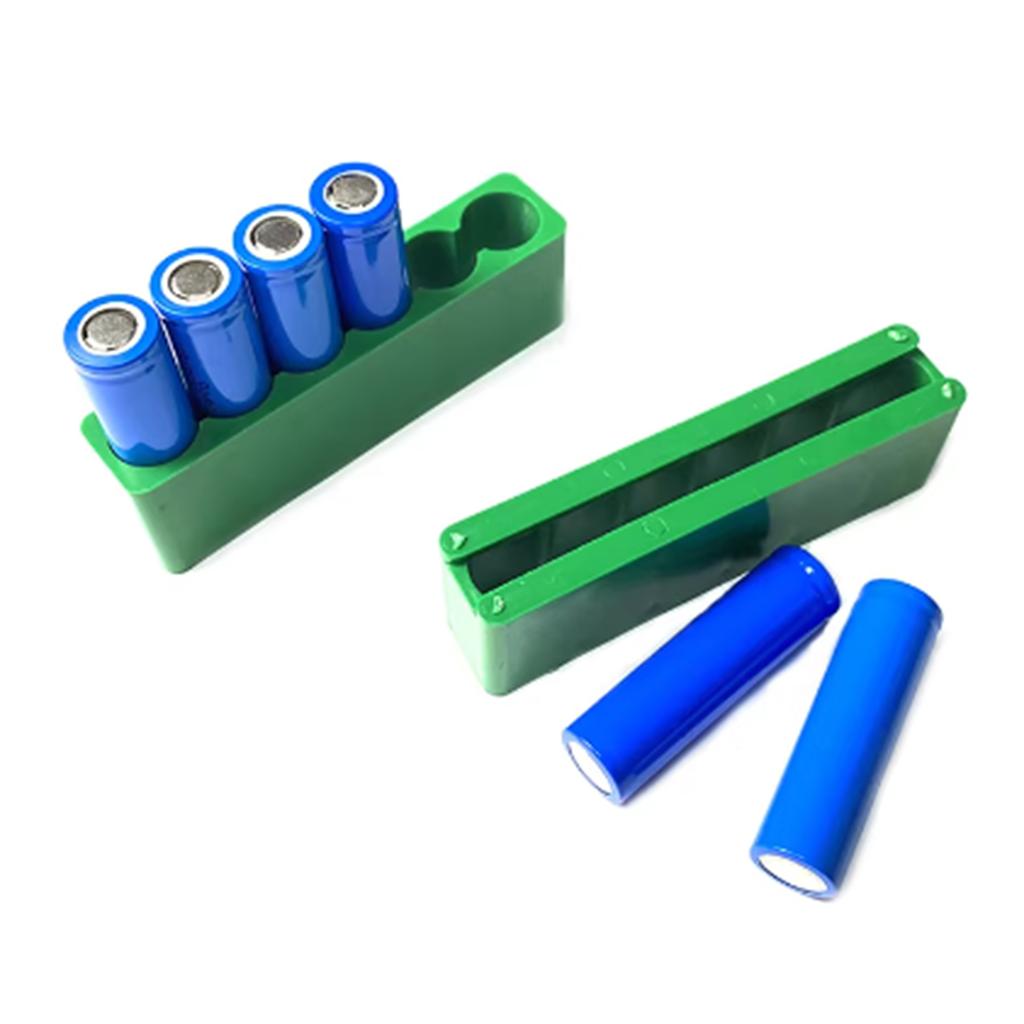 18650 Battery Holder Battery Fixed Bracket Battery Packs Fixture Fast Spot Welding Single Row Holder Welding Attachment