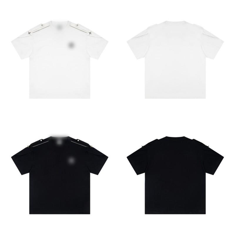 Unisex Oversized Cotton T-Shirt With Geometric Print Casual Loose Fit Top Teens Adults