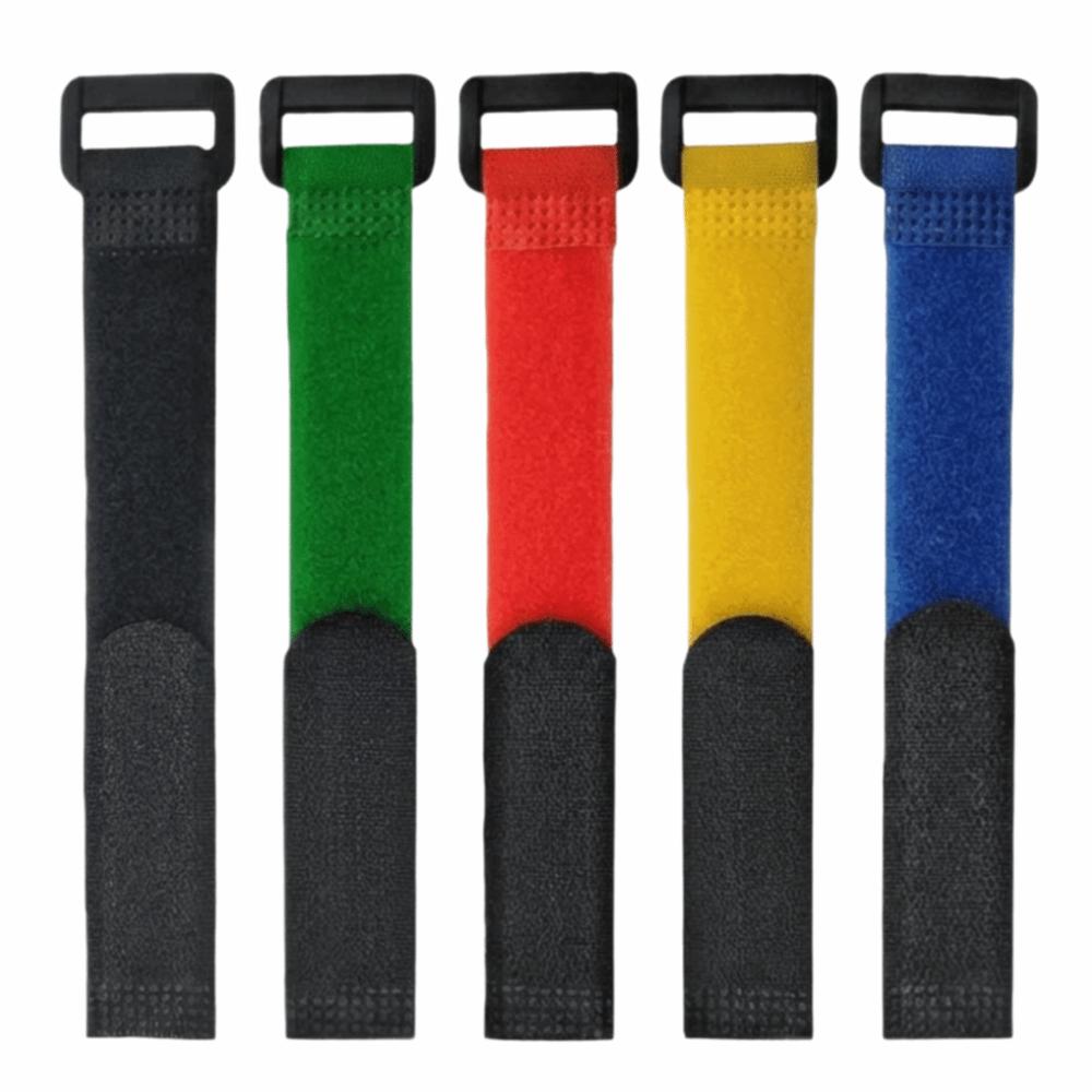 25PCS 200*2mm Fishing Rod Straps Elastic Fishing Rod Belt Straps Organizing Fishing Rods