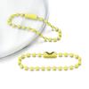Multicolor Bead Chain Jewelry DIY Accessories: Baked Paint Round Bead Chain, Pendant and Tag Chains.