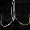 5pcs Treble Jig Fishhooks Lure Barbed Hooks New Fishing Triple Anchor Hook Outdoor
