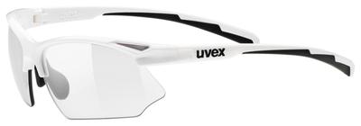 Uvex Спортивные солнцезащитные очки Sportstyle 802 V с фотохромными линзами для занятий спортом и активного отдыха, с защитой от запотевания для бега, езды на велосипеде,