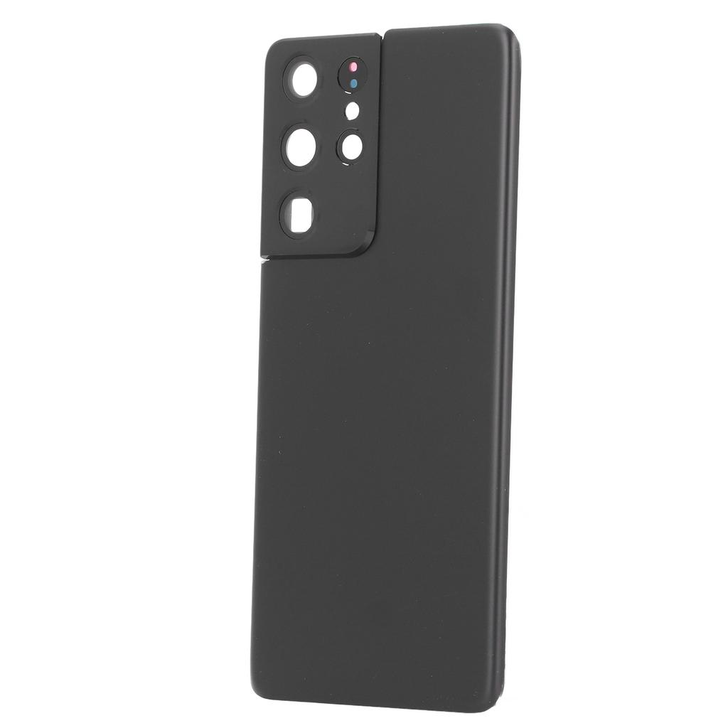 Back Glass Cover Replacement for Galaxy S21 Ultra 5G Phone Rear Panel Housing Door with Touch Pen