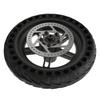 8.5 Inches Electric Scooter Rear Tire Set Electric Scooter Rear Tire with Wheel Hub Disc Brake Set for Xiaomi M365