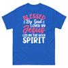 Blessed by God Loved by Jesus Led by the Holy Spirit Unisex Classic Tee