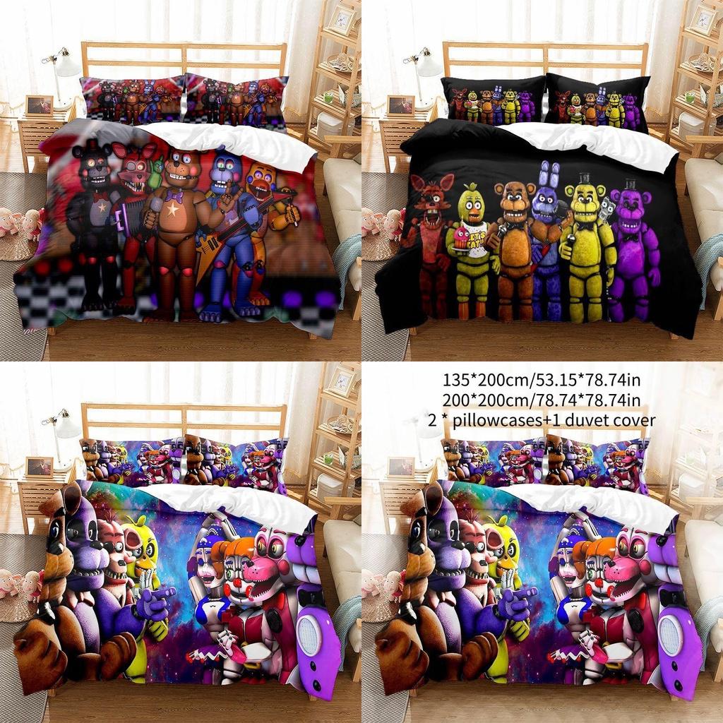 Серия "Игрушечный мишка" Трансграничный трехпредметный набор Пододеяльник Флисовый четырехпредметный набор Зарубежный двухпредметный набор