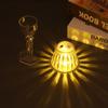 Mini Crystal Table Lamp Color Changing Battery Bedsides Lamp Night Light For Table Dinner Bar Bedroom Party Christmas LED Night