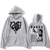Cazzu Con Otra New Album Hoodie Cazzu Retro Design Aesthetic Pullover Women Men Fashion Sweatshirt Soft Casual Clothes