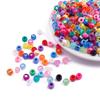 100Pcs Mix Colour Pony Beads Large Hole Barrel Beads Straight Hole Beads For Diy Handmade Beads Jewelry