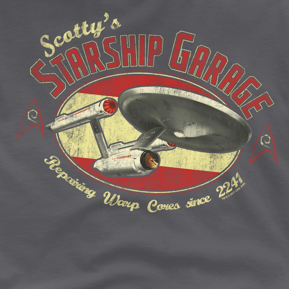 Star Trek Mens ScottyÂ´s Garage T-Shirt