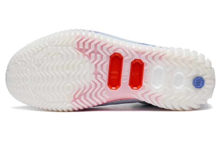 Li Ning Badfive 3 Удобные Текстильные, Синтетическая Кожа Нескользящие И Дышащие Средние Баскетбольные Кроссовки Мужские ABFT005-5