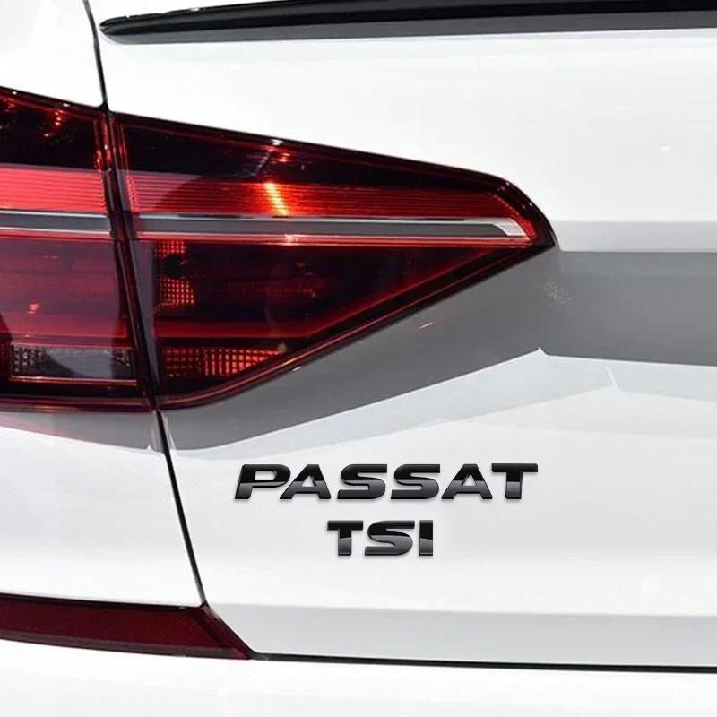 APRUB1 ABS TSI TDI V6 V8 Буквы Шильдик Декор Наклейки на Задний Багажник Для Volkswagen Passat B5 B5.5 B6 B7 B8 Аксессуары для Стиля Автомобиля