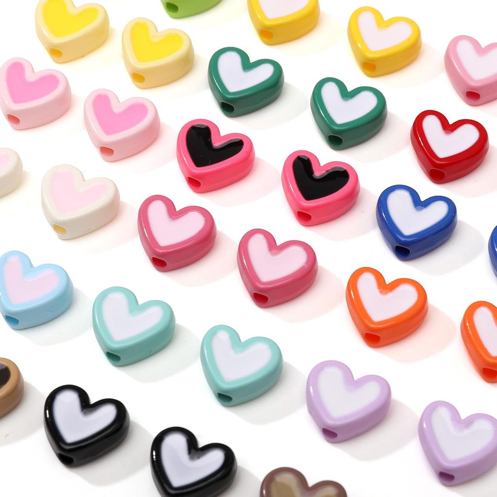 5/20 шт. Любовь Акриловые бусины Капля масла Макарон Серия Бусины для DIY Ручной работы Браслеты Ожерелья Изготовление ювелирных изделий