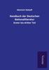 Книга Handbuch Der Deutschen Nationalliteratur : Erster Bis Dritter Teil