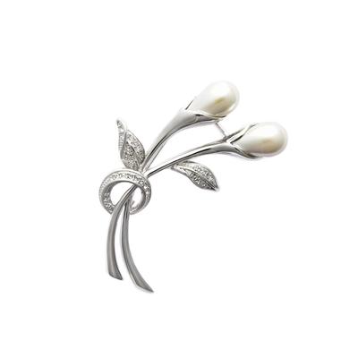 Брошь цвета ракушки жемчуга VBPV3013 UW [Vendome Boutique]
