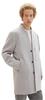 Coat Tom Tailor Denim 1038861 Wool Coat with Stand-up Collar Light Stone Gray Melange