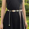 Irregular Leaves Waist Belt Adjustable Belly Chain Fashion match Waist Chain  Beach