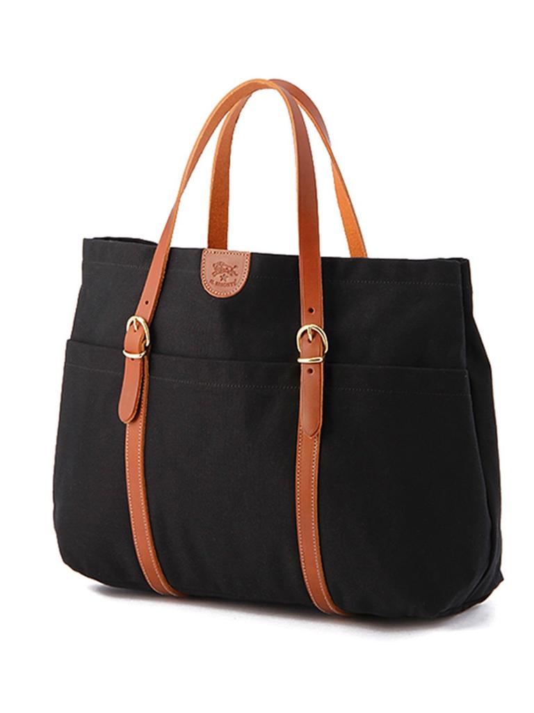 Сумка-тоут F Черный x Черный [IL BISONTE] 54_1_5432308120