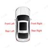 Для Changan CS35 2012 2013 2014 2015 2016 2017 Хромированная Накладка Ручки Внешней Передней Задней Двери Крышка Накладка