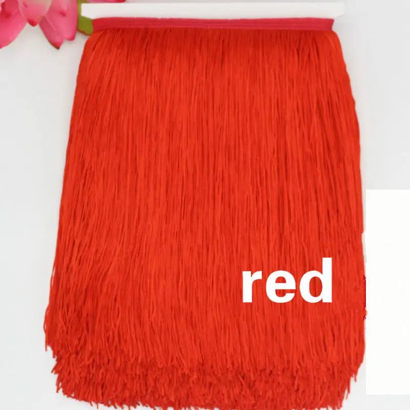 1 ярд 30 см длинная бахрома кружево кисточка полиэстер кружевная отделка лента латинские танцы юбка занавеска бахрома для рукоделия шитья