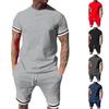 Men's Trend Casual Sports Set Shorts Short Sleeved Combination Set