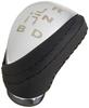 SilkBlaze Shift Knob Type-T, Chrome & Genuine Leather, for Toyota Prius 30 Series (Model SB-LSK-061)