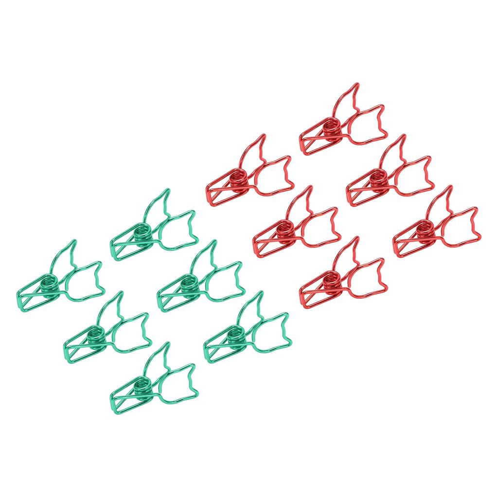 100 шт. зажимы для котят милые животные стиль крепкие зажимные полые зажимы для кошек для заметок 