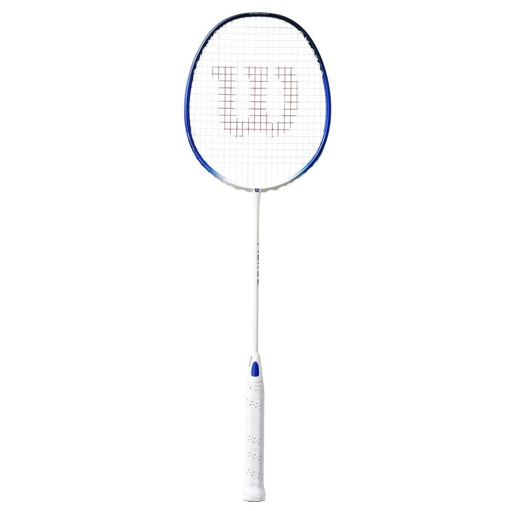 Wilson Badminton Racket FIERCE CX8700 G5 WR099211S2 [Frame Only] White/Blue