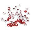 500Pcs Eyelet Grommet Color Round Edge Fine Workmanship Good Toughness Metal Eyelets for Shoes