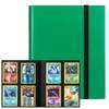 Card File Card Binder Sticker File 4 Pockets Holds 160 Cards Cover Is PP Material Elastic Bandage Bind Card Sheet Collect Other Game Cards (4 Pockets,