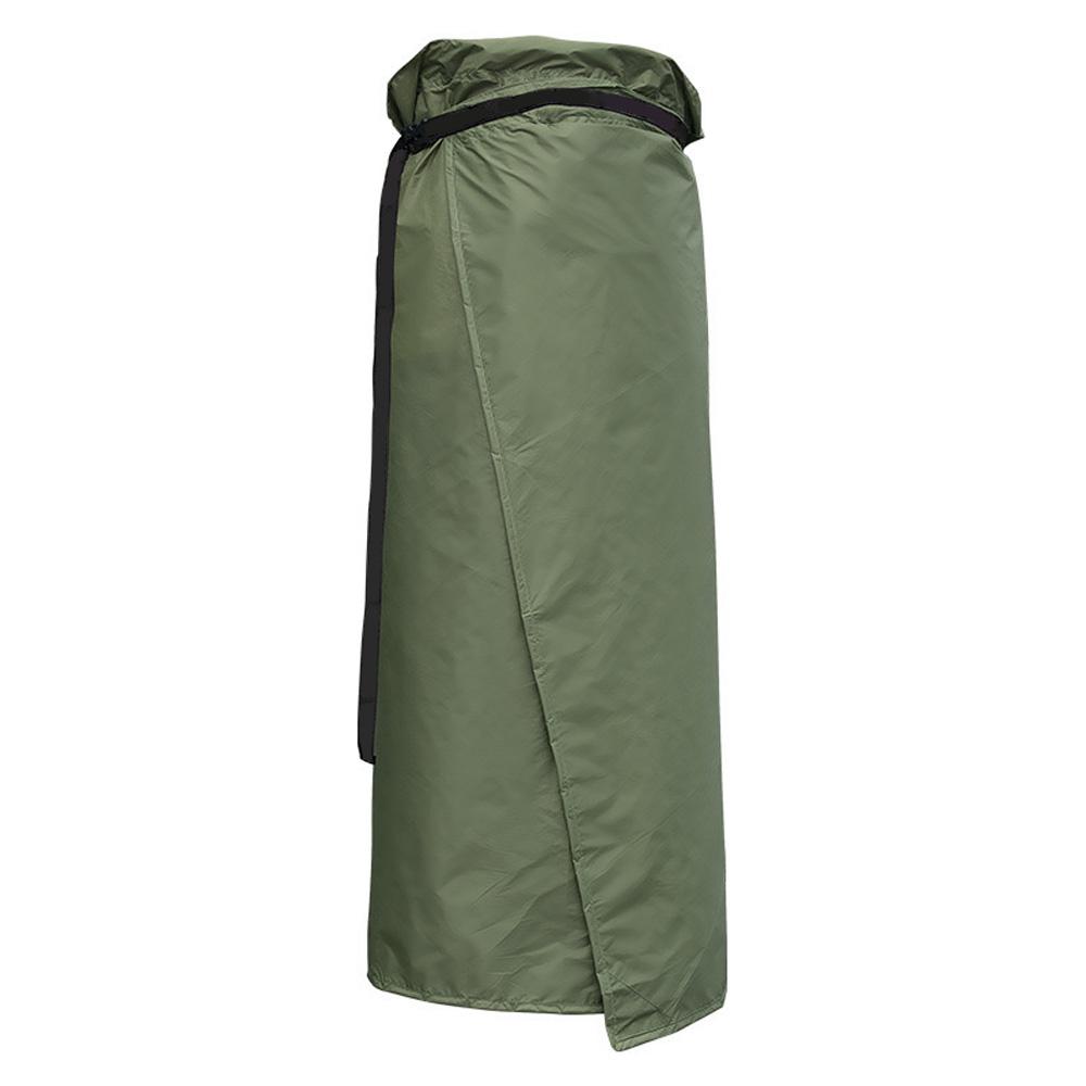 Юбка-дождевик для пешего туризма, легкая и портативная, с сумкой для хранения, можно использовать как одеяло для пикника