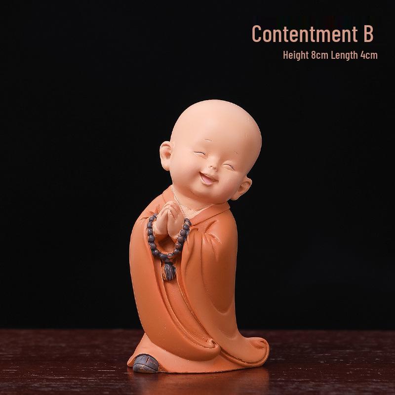 Дзен Хуэйнэн Маленький монах Настольное украшение для домашнего декора