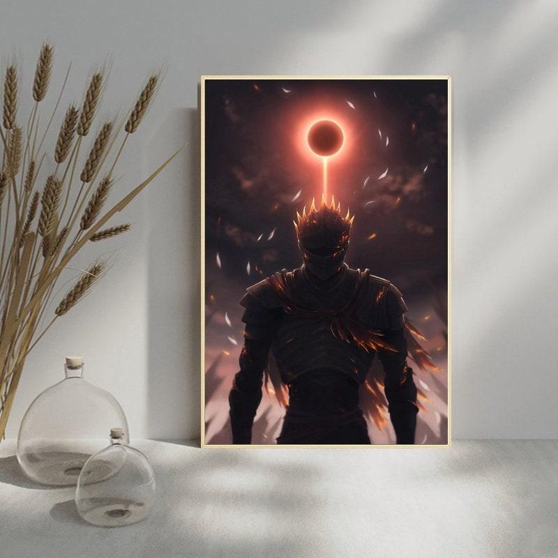 Classics Video Game Dark Souls 3 Character Canvas Painting Print Posters For Playroom Living Room Wall Home Decor Art Pictures