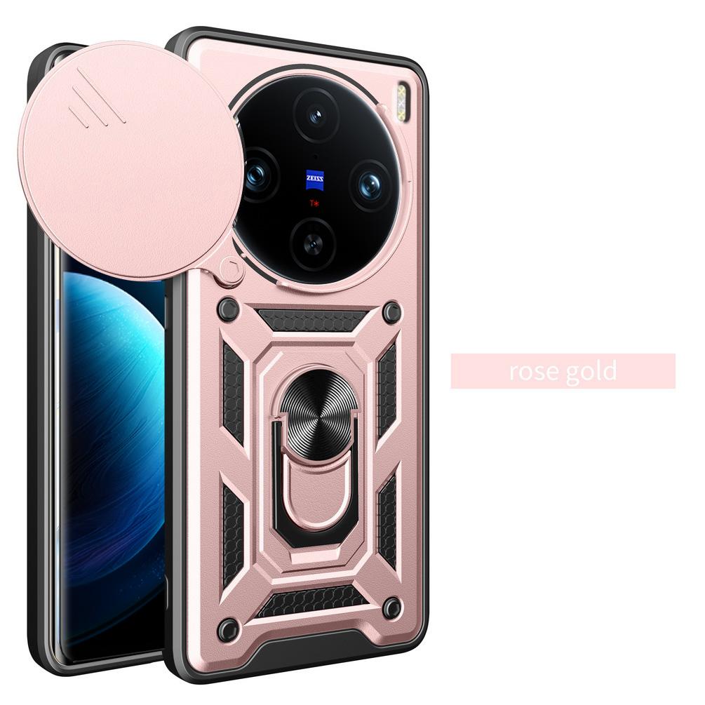 Защитный чехол для камеры VIVO X100 Pro VIVO X100 Armor Hybrid Metal Ring Back Cover