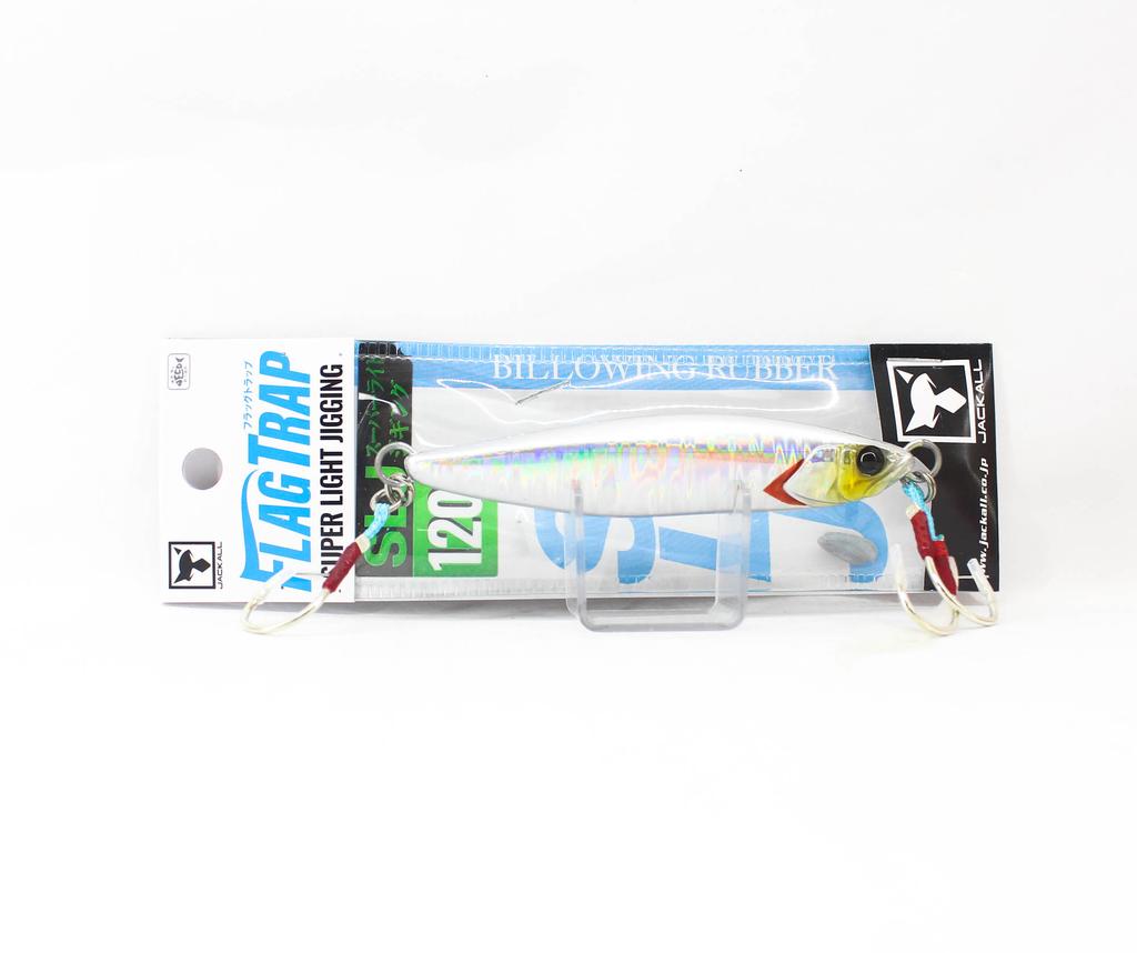Jackall Metal Jig Flag Trap 120 Grams Shirasu Silver (7954)